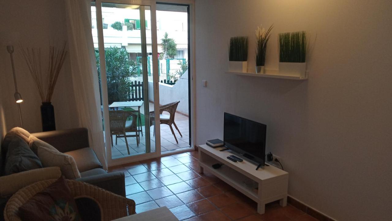 Appartamento Apartamento Con Jardin Y Piscina En El Balancon El Médano Esterno foto